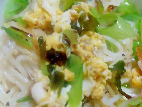 冷食で　あったか素麺